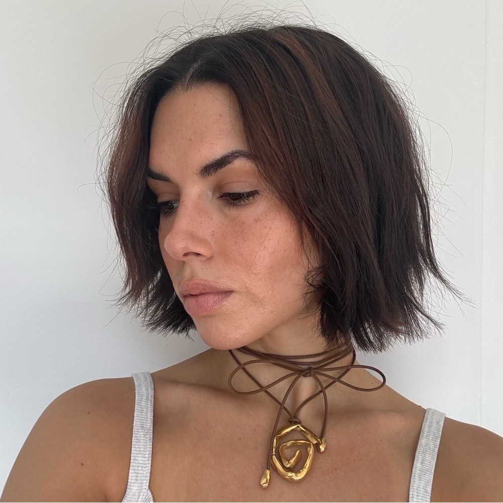SIMUERO ESPIRAL GOLD NECKLACE